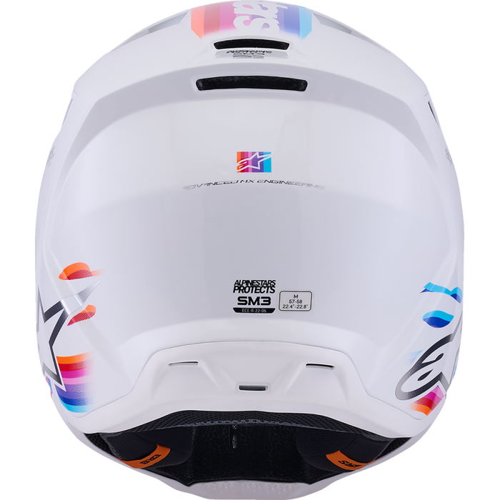 Alpinestars Supertech SM3 Force Helmet - Glossy White