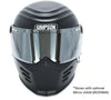 Outlaw Bandit Helmet - Matte Black