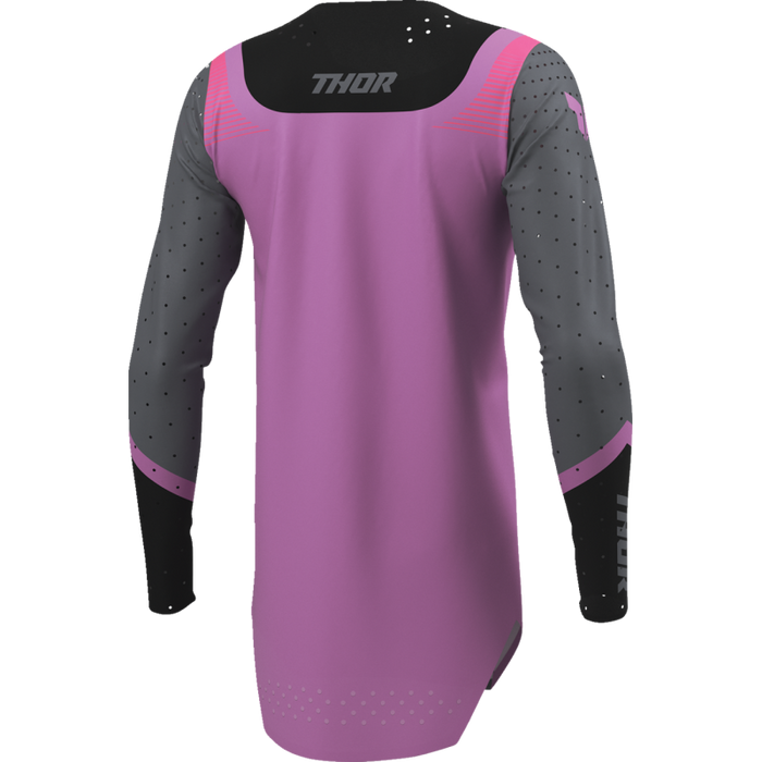 Ladies Sportmode Velocity Jersey - Black/Orchid