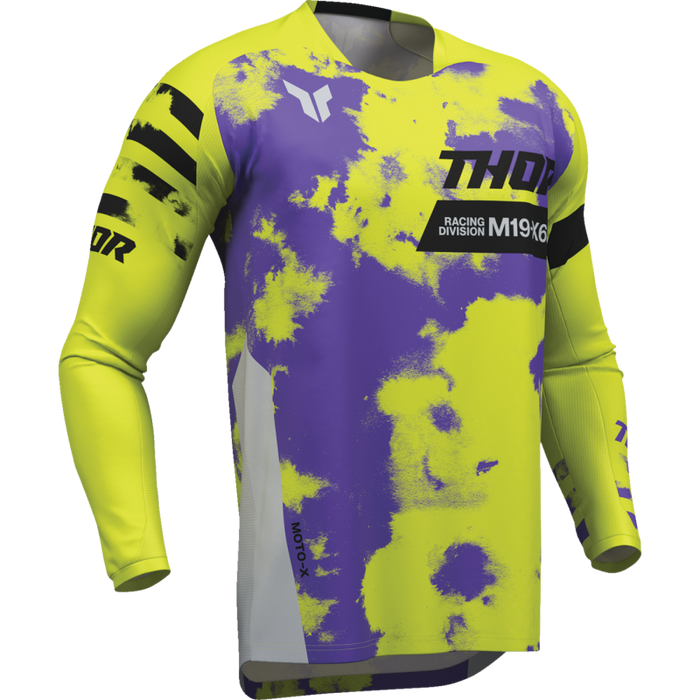 Launchmode Bleach Jersey - Gray/Acid