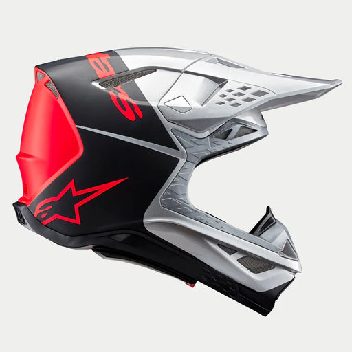 Supertech M10 Flood Helmet - Black/Gray/Red