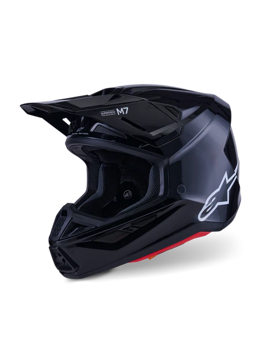 S-M7 Solid Helmet Ece06 - Gloss Black