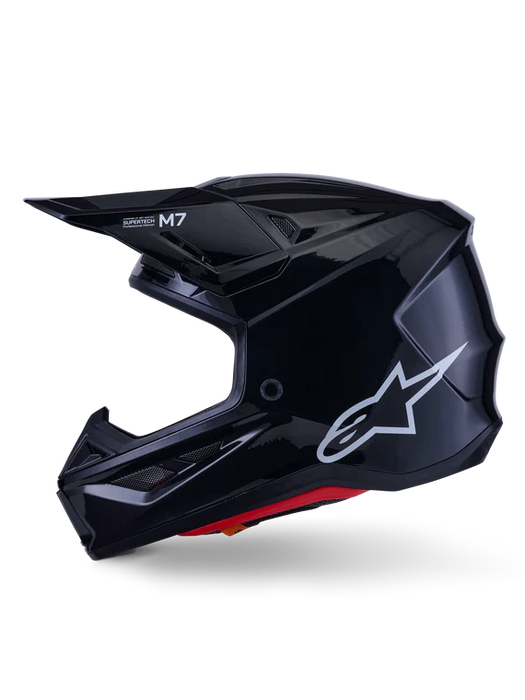 S-M7 Solid Helmet Ece06 - Gloss Black