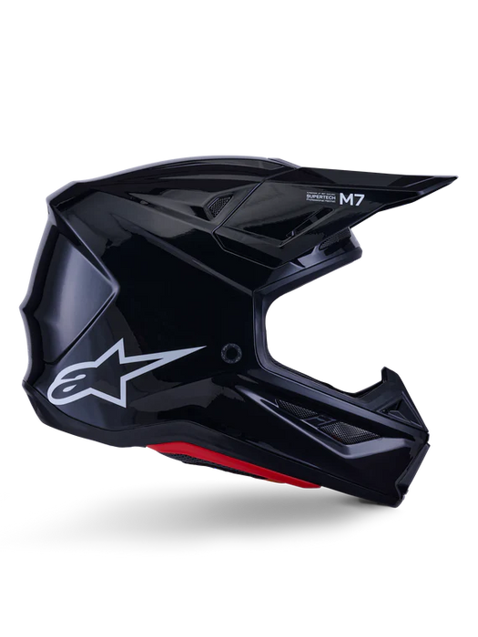 S-M7 Solid Helmet Ece06 - Gloss Black