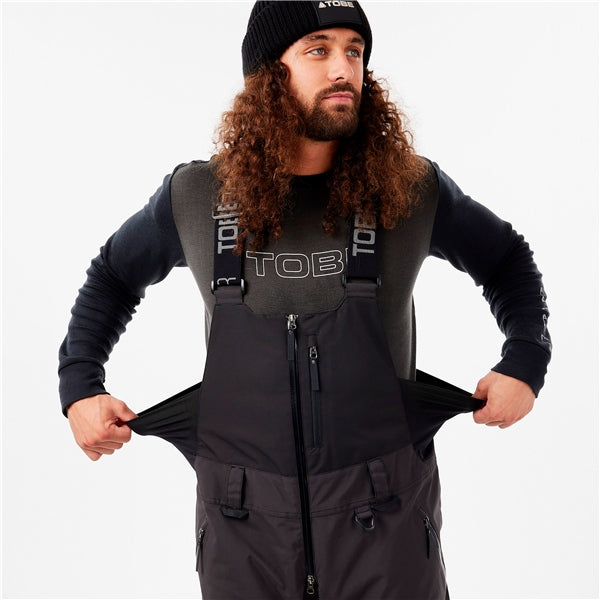 Iter Bib V2 Insulated - Jet Black