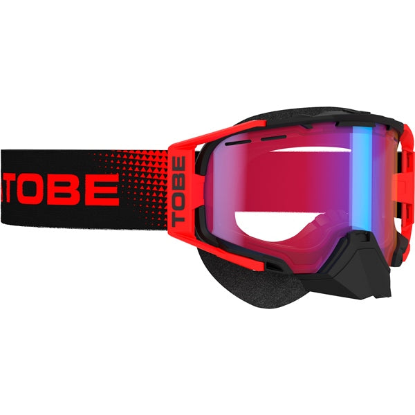 T9 Ballistic Teckno Goggle - Red.Black