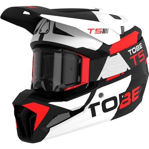 T5 Helmet Odin - Red/White/Black