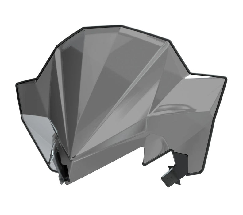 Polaris Snow Mid Windshield, Smoke - 2884935
