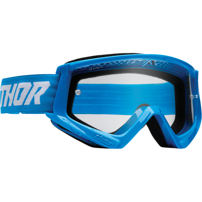 Thor Combat Racer Goggle - Blue