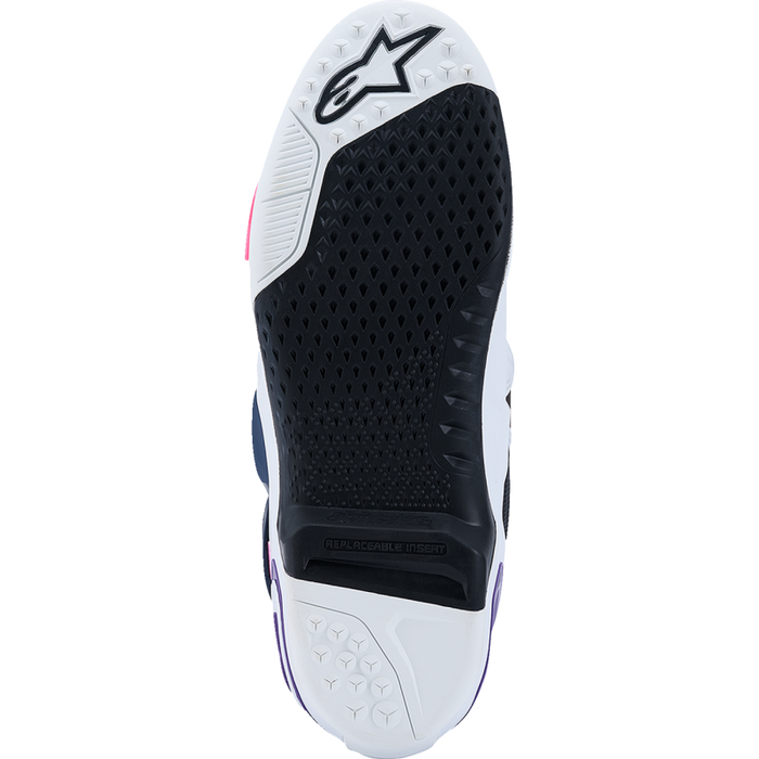 Tech 10 Boot - White/Navy/Violet/Pink