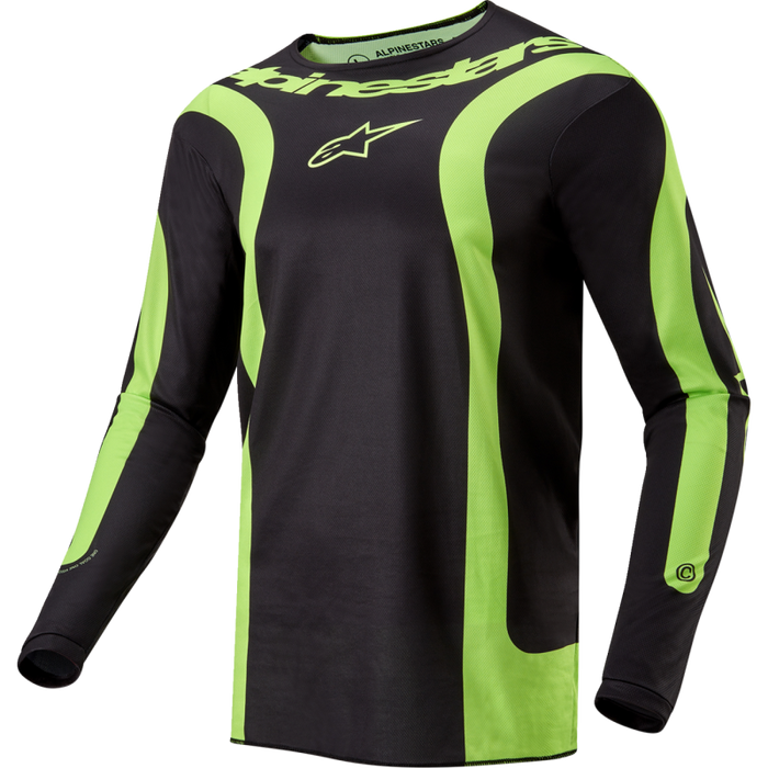 Fluid Lurv Jersey - Hi-Vis/Black