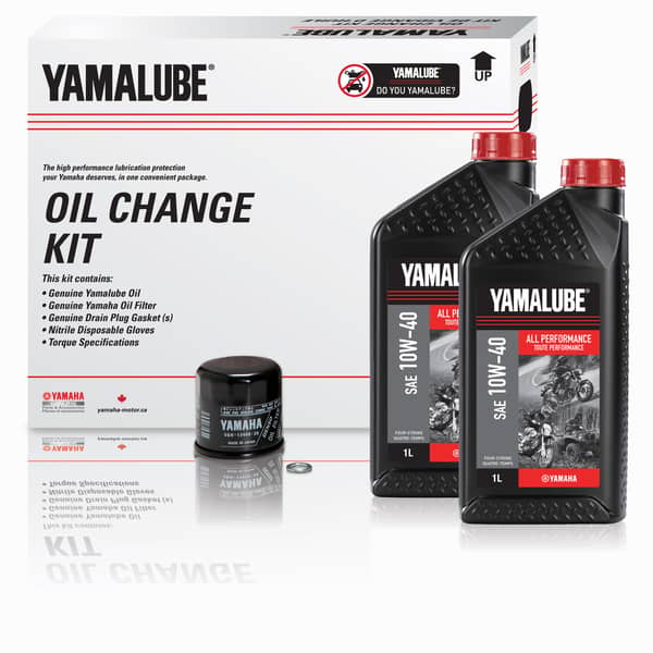 YAMAHA Yamalube® 10W-40 All Performance Oil Change Kit - ATV/SSV (3 L) ATV-OILCH-KT-01