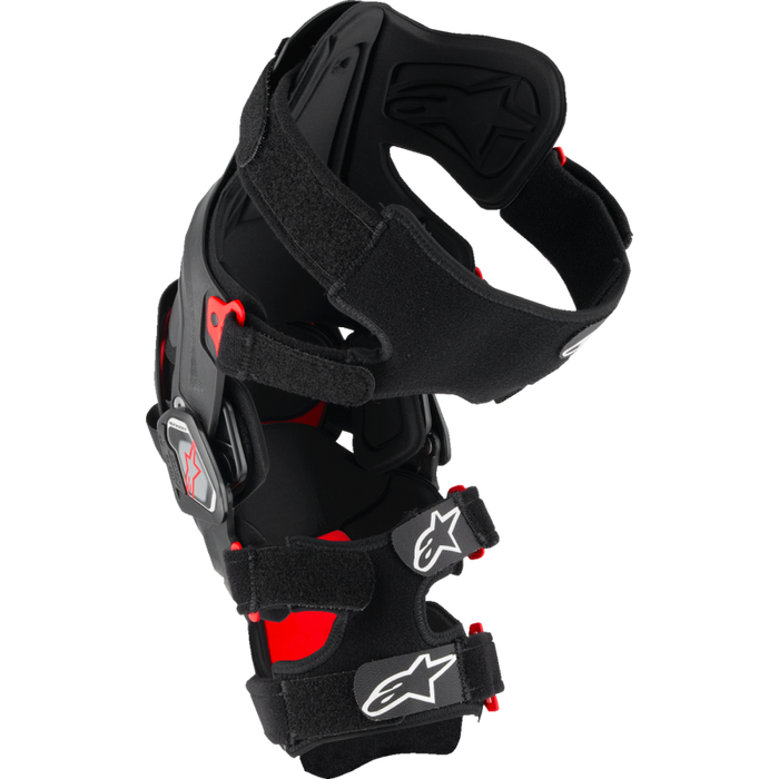 RK-7 PLASMA KNEE BRACE - Black/Red