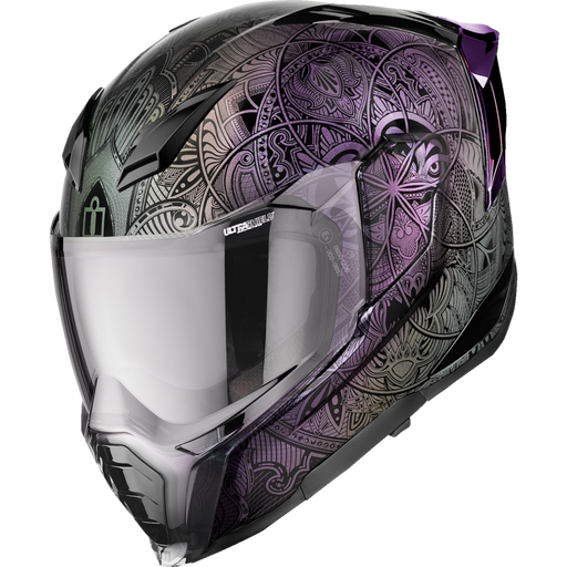 Icon Ultraflight Opal Mandala Helmet - Purple