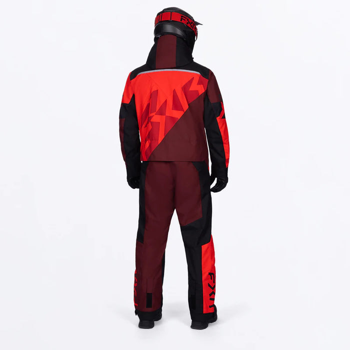 Men's Cold Cross CX Lite Monosuit - Red/Oxblood