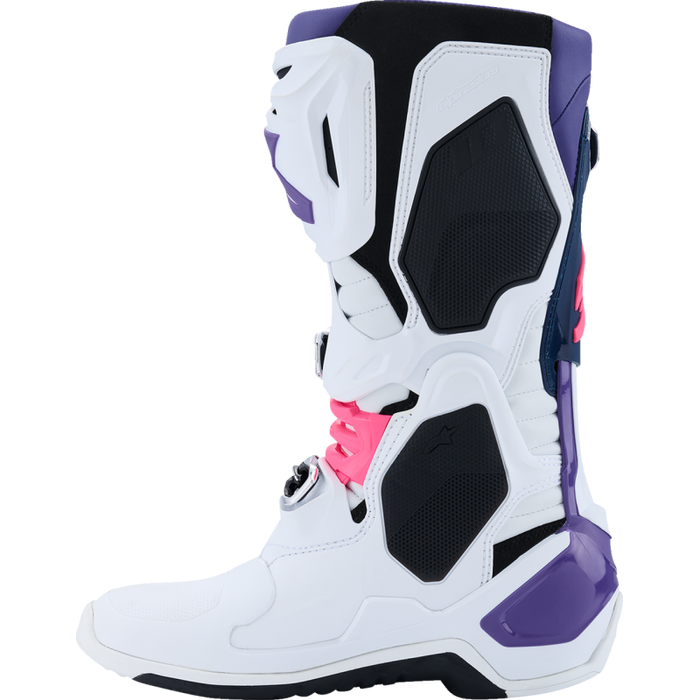 Tech 10 Boot - White/Navy/Violet/Pink