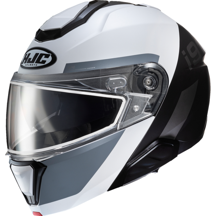 I91 Electric Shield Helmet - Matte White/Black