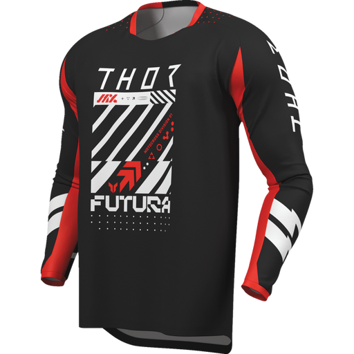 Launchmode Futura Jersey - Black/Red
