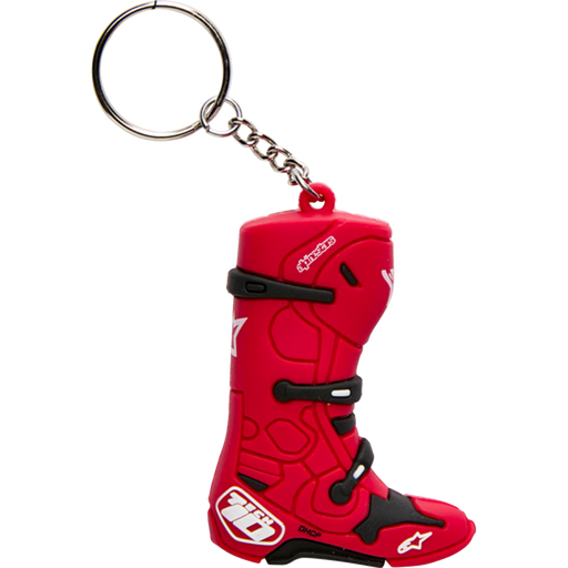 Tech 10 Boot Keychain - Red