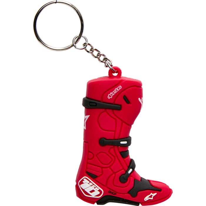 Tech 10 Boot Keychain - Red