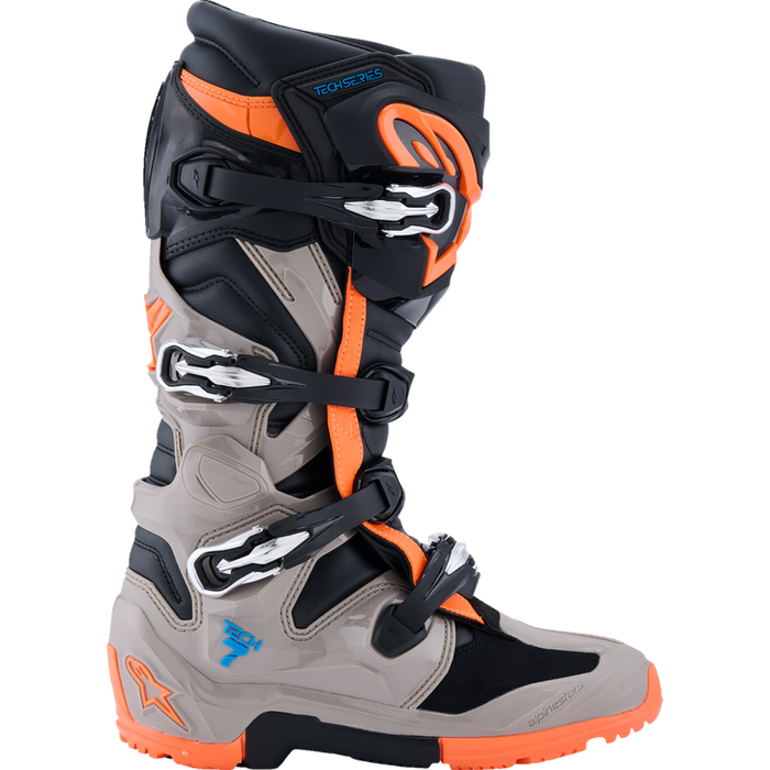 Alpinestars Tech 7 Enduro Boot -Black/Warm Grey/Orange