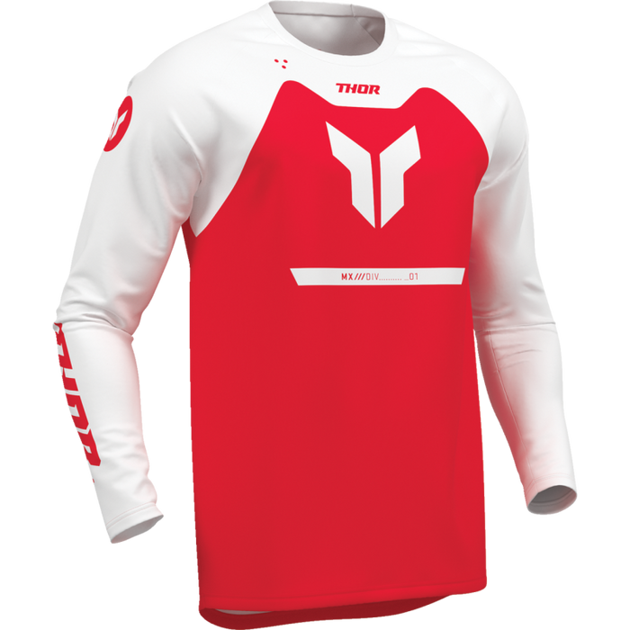 Ridemode Menace Jersey - Red/White