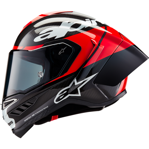 Supertech R10 Element Helmet - Carbon Black/Red/White