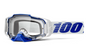 100% ARMEGA GOGGLE BLUE - CLEAR LENS