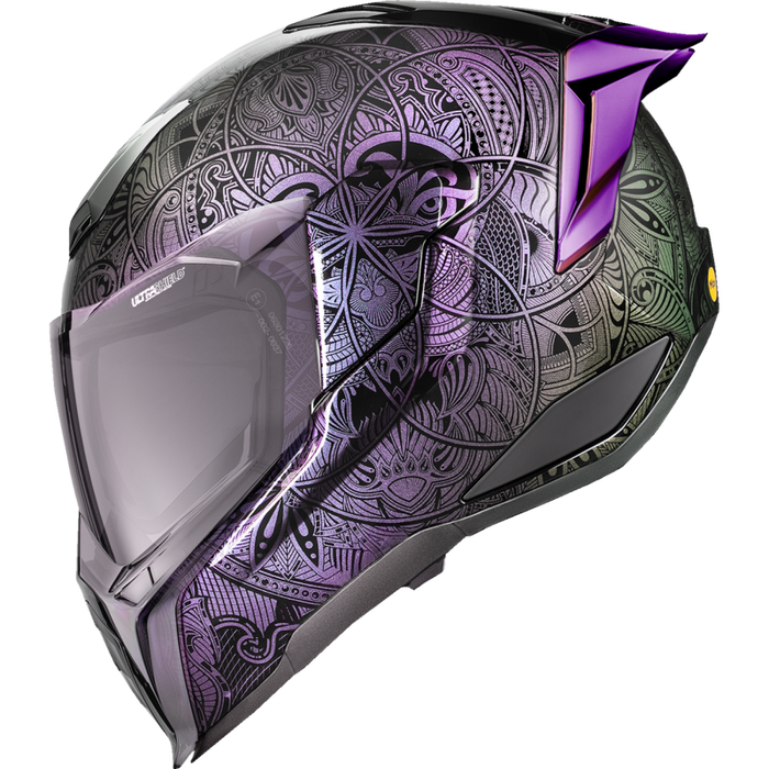 Icon Ultraflight Opal Mandala Helmet - Purple