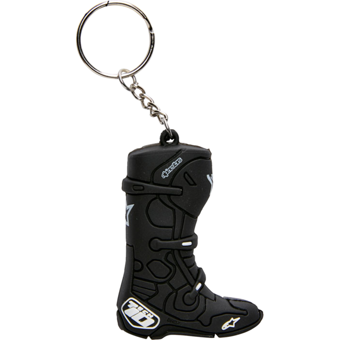 Tech 10 Boot Keychain - Black