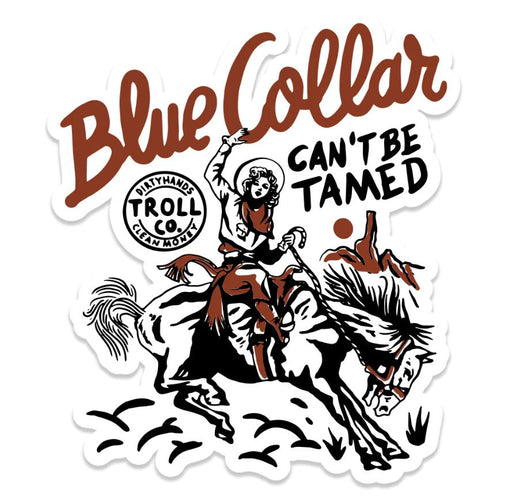 Blue Collar Rodeo Sticker