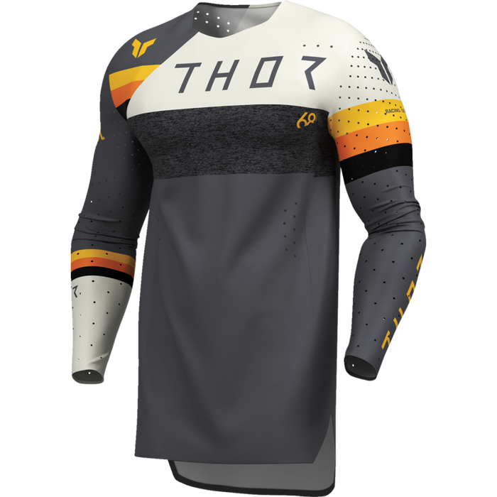 Sportmode League Jersey - Charcoal/White