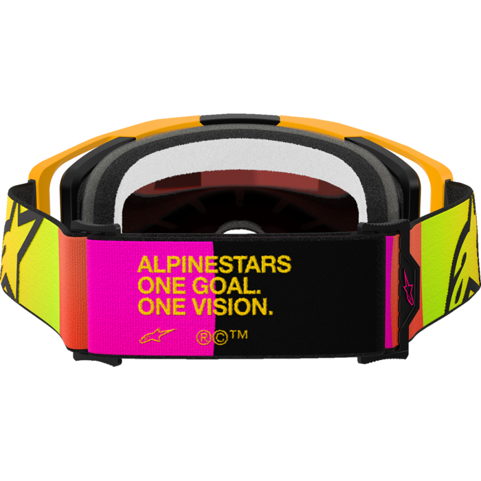 Alpinestars Vision 8 Corp Goggle - Yellow/Pink