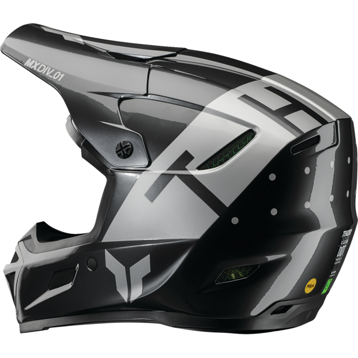 Reflex Sport Rogue Helmet - Black/Charcoal