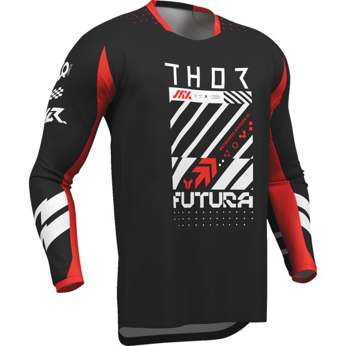 Launchmode Futura Jersey - Black/Red