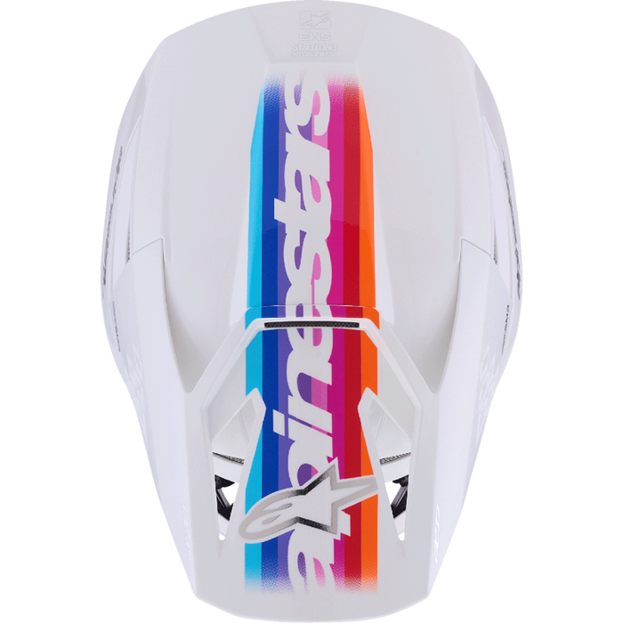 Alpinestars Supertech SM3 Force Helmet - Glossy White