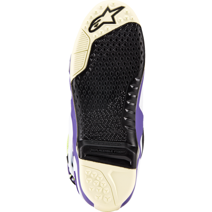 Tech 10 Dirt Studios LE Boots - Yellow/Purple