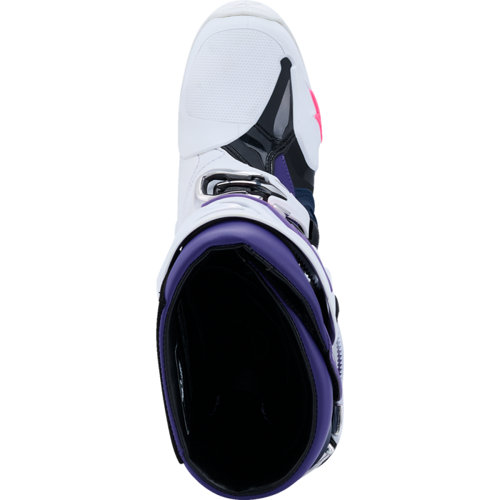 Tech 10 Boot - White/Navy/Violet/Pink