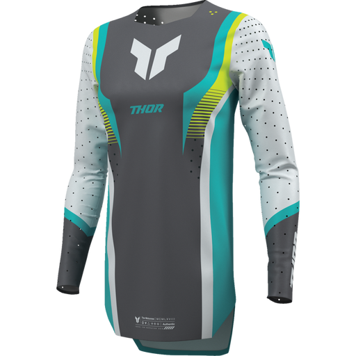 Ladies Sportmode Velocity Jersey - Gray/Aqua