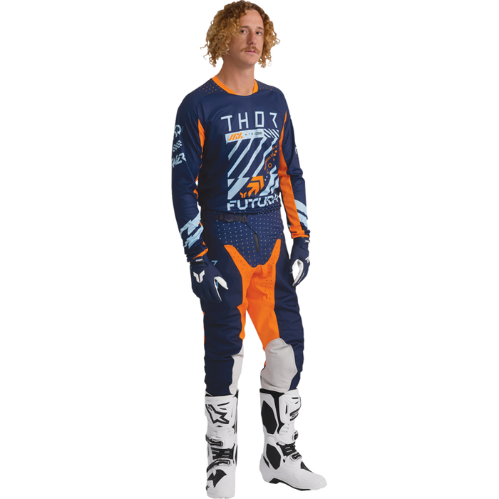 Thor Launchmode Futura Pant - Navy/Orange