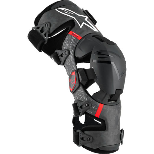S-TECH RK-10 PLSMA KNEE BRACE - Black/Red