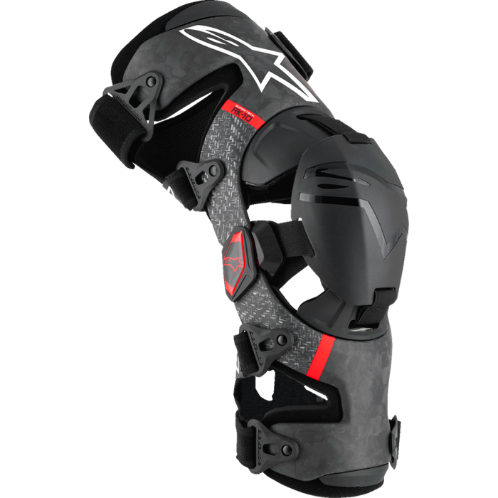 S-TECH RK-10 PLSMA KNEE BRACE - Black/Red