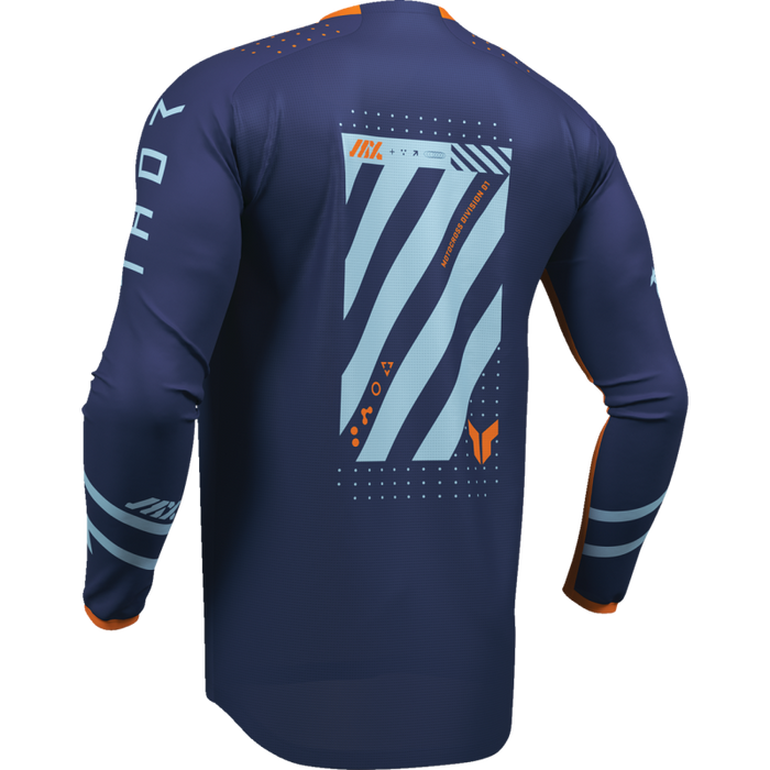 Launchmode Futura Jersey - Navy/Orange