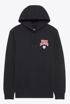 Racewear Fleece Hoodie - Black/Red