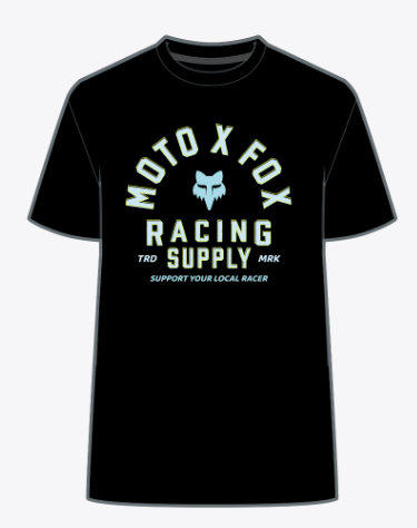 Ladies Local Racer T-shirt - Black