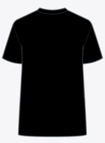 Ladies Local Racer T-shirt - Black