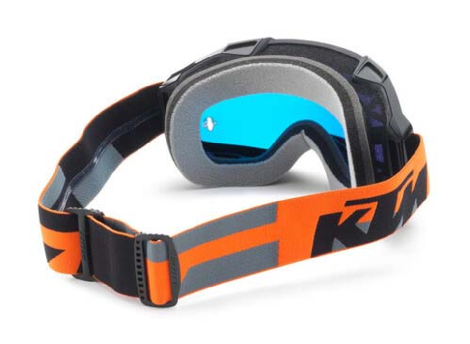 Fury MX Goggles - Black/Orange