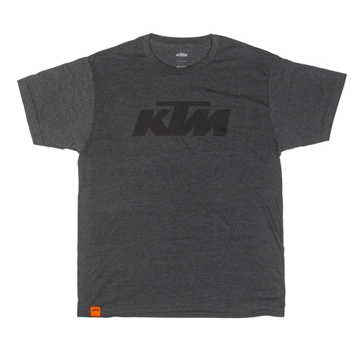 LOGO TEE - CHARCOAL HEATHER