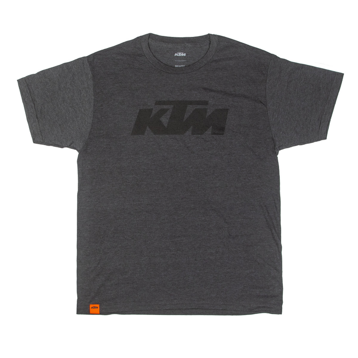 LOGO TEE - CHARCOAL HEATHER