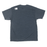 STACKED LOGO TEE - NAVY HEATHER